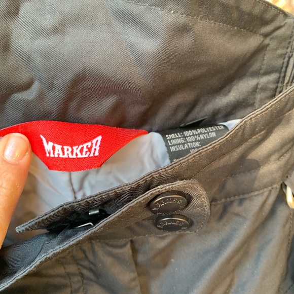 Marker Ski Snowboarding black pants size 12 - Picture 3 of 16